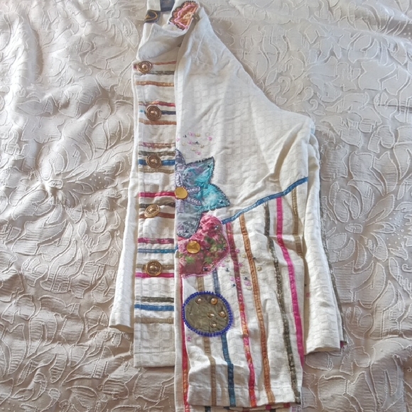 Alex Kim Vintage Floral Embroidered Women's Jacket - Picture 6 of 6